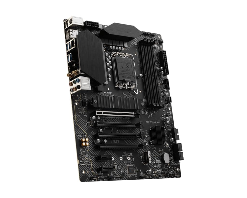 MSI PRO Z790-VC WiFi ProSeries Motherboard (unterstützt Intel Prozessoren der 14. / 13. / 12. Generation, LGA 1700, DDR5, PCIe 5.0, M.2-Steckplätze, 2,5 Gbit/s LAN, USB 3.2 Gen2, HDMI/DP, Wi-Fi 7, Bild 7