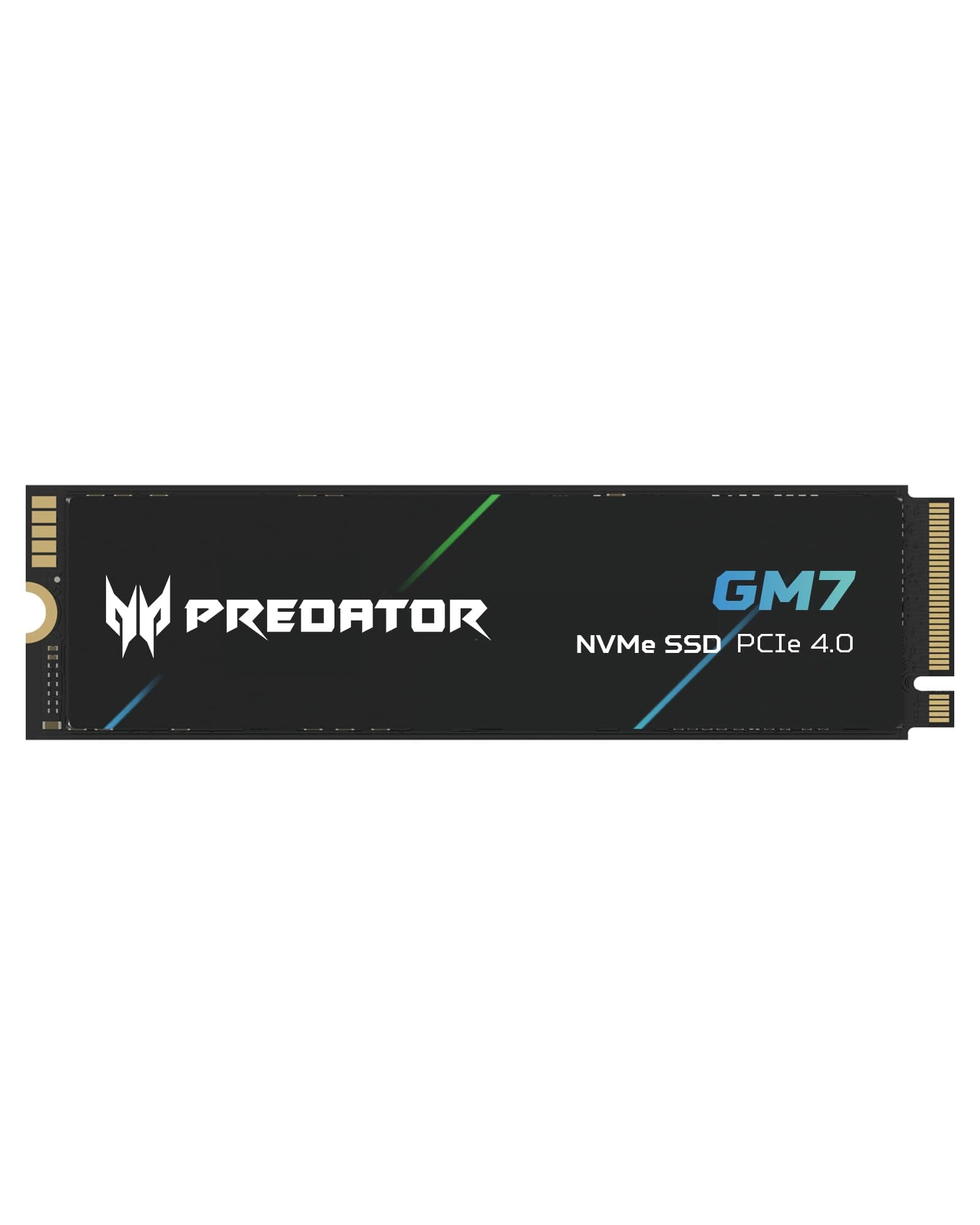 Acer Predator GM7 512GB M.2 NVMe SSD PCIe 4.0 - Lesegeschwindigkeit bis zu 7400 MB/s - Professionelle Interne Festplatte - Gaming Speicher Kompatibel mit PC, Laptop & PS5 Bild 2