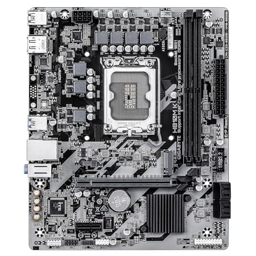 GIGABYTE H810M K Mainboard – Intel Core Ultra (Serie 2) Prozessoren, 3+1+2 Phasen VRM, bis zu 6400 MHz DDR5, 1 x M.2 PCIe 4.0, 1 GbE LAN, USB 3.2 Gen 1 Bild 4