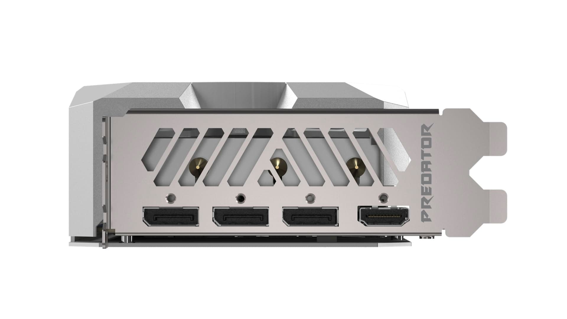 Acer Predator BiFrost Radeon RX 9070 XT OC - AMD Grafikkarte (16 GDDR6, 256 Bit, PCIe 5.0 x16, 1x HDMI 2.1a 3X DP 2.1) 3X FrostBlade 4.0, 3x8 pin, Slot Space: 2.6 Bild 3