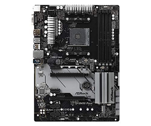MB ASRock B450 Pro4 AM4 ATX D-Sub/HDMI/DP DDR4 Retail Bild 6