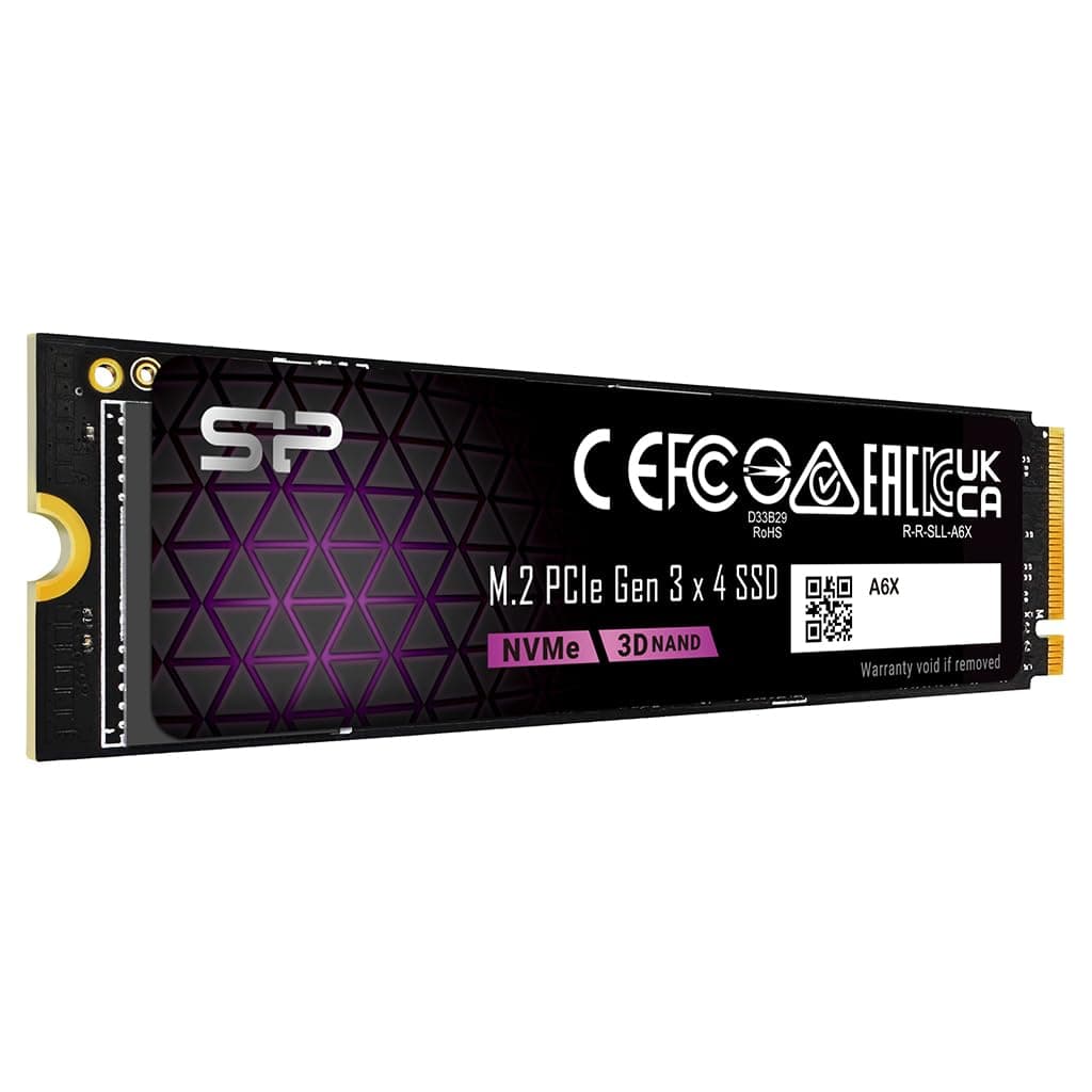 Silicon Power 1TB NVMe M.2 PCIe Gen3x4 2280 SSD (SP001TBP34A60M28AY) Bild 3