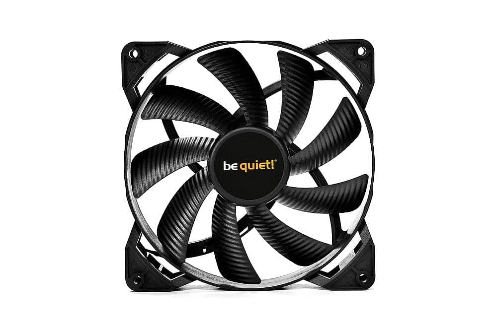 be quiet! Pure Wings 2 PWM PC Gehäuse Lüfter Schwarz (B x H x T) 120 x 120 x 25mm, 3.6 W, 12 V, BL081 Bild 5