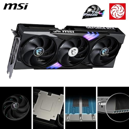 MSI GeForce RTX 5060 Ti 8G Gaming Trio OC - 8 GB GDDR7 (28Gbps/128-bit), PCIe 5, Boost: 2647 MHz, HDMI 2.1b, DisplayPort 2.1b Bild 7