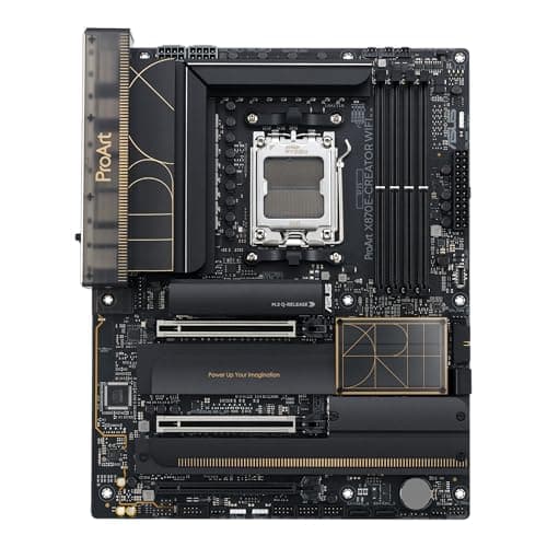 ASUS PROART X870E-Creator WiFi Mainboard Sockel AM5 (AMD, X870E, ATX, DDR5, PCIe 5.0, 4X M.2, 10Gb & 2.5Gb Ethernet, WiFi 7, Dual USB4, HDMI 2.1)