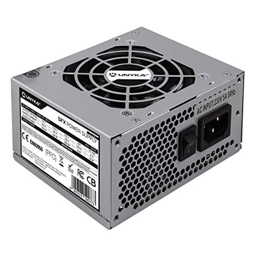 UNYKAch SFX 450W Micro ATX Netzteil mit 80mm Lüfter Ultra Leise
