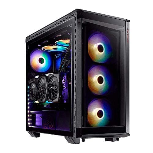 ADATA XPG Battlecruiser Super Mid-Tower ATX Gaming-Gehäuse, Schwarz