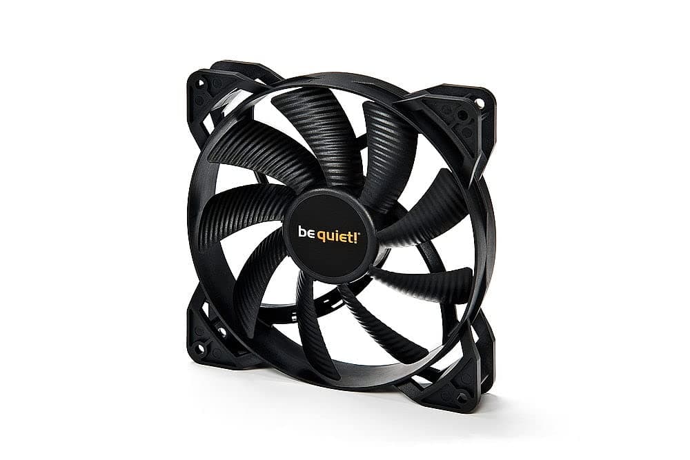 be quiet! Pure Wings 2 PWM PC Gehäuse Lüfter Schwarz (B x H x T) 120 x 120 x 25mm, 3.6 W, 12 V, BL081 Bild 2