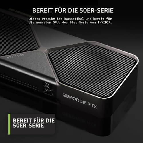 CORSAIR HX1200i (2025) Vollständig Modulares, Ultra-Rauscharmes ATX-Netzteil mit 12V-2x6-Kabel – ATX 3.1 & PCIe 5.1 konform, Cybenetics Platinum Wirkungsgrad – Schwarz Bild 6