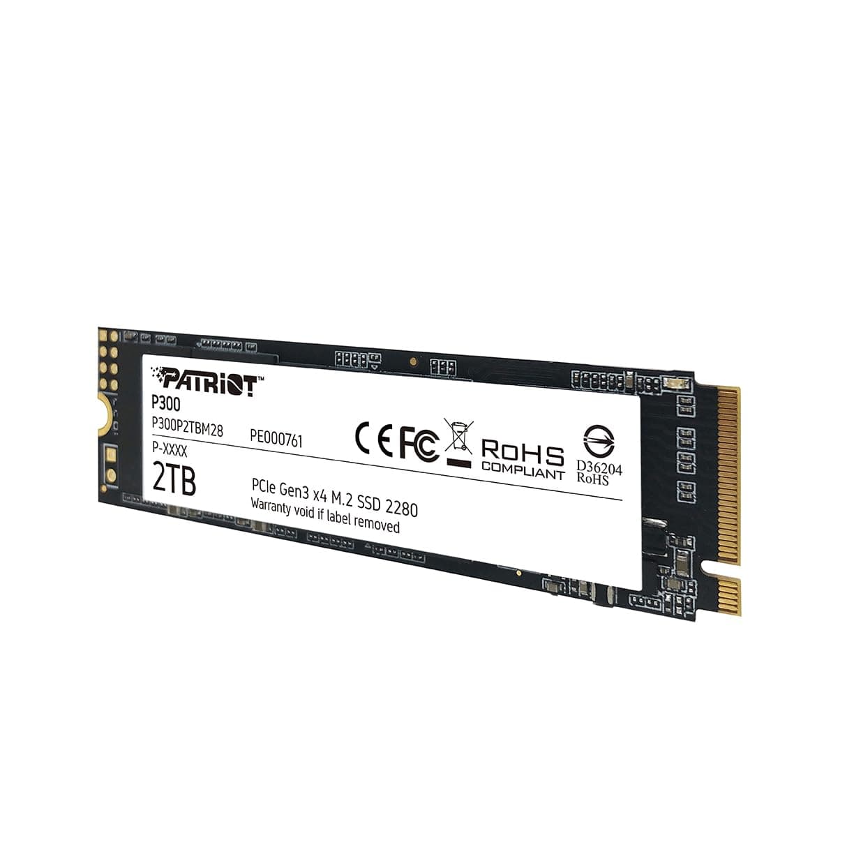 Patriot P300 2TB interne SSD - NVMe PCIe Gen 3x4 - M.2 2280 - Solid State Drive - P300P2TBM28 Bild 7