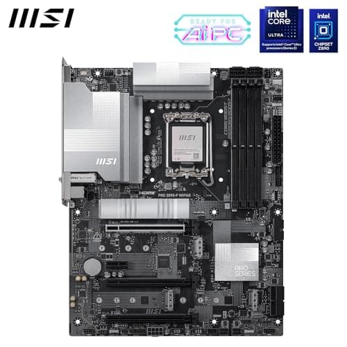 MSI PRO Z890-P WIFI6E Mainboard, ATX – Unterstützt Intel Core Ultra-Prozessoren (Series 2), LGA 1851 – 55A DrMOS, DDR5 Memory Boost (9200+ MT/s OC), PCIe 5.0 x16, M.2 Gen5, Wi-Fi 6E, 5G-LAN Bild 4