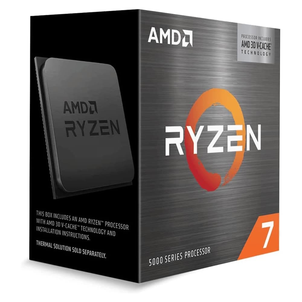 AMD Ryzen 7 5800X3D Processor (8 cores/16 threads, AM4 Socket, 105W DTP, 100 MB Cache, up to 4.5 GHz max boost, no cooler) Bild 2
