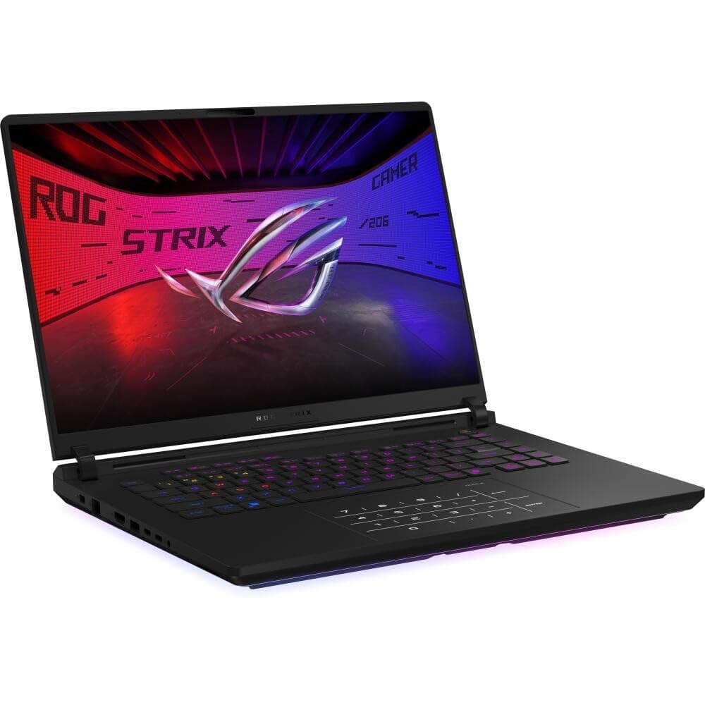 ASUS ROG Strix Scar 16 G635LX Laptop; 16" WQXGA 240Hz/3ms 16:9 MiniLED Display; Intel Core Ultra 9 275HX; 64GB RAM; 2TB SSD; NVIDIA RTX 5090; Win11 Home; QWERTZ; Off Black; 3Monate GamePass