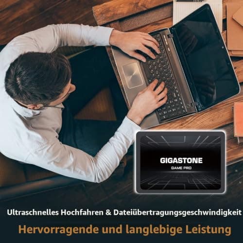 Gigastone SATA SSD 4TB 2,5 Zoll 3D NAND Bis zu 510MB/s interne SSD SATA III SSD Festplatte Kompatibel mit Laptop und PC Desktop Festkörper-Laufwerk 2,5" SLC Cache Performance Bild 8