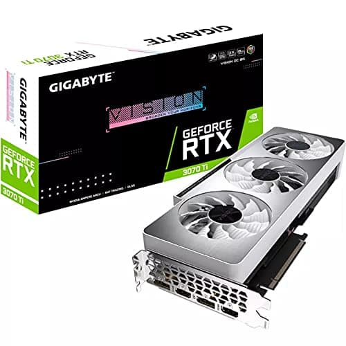 Gigabyte GeForce RTX 3070 Ti Vision OC 8GB Grafikkarte, GV-N307TVISION OC-8GD