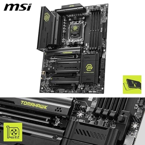 MSI MAG X870 Tomahawk WiFi Mainboard, ATX - Unterstützt AMD Ryzen 9000/8000/7000 Prozessoren, AM5-80A SPS VR M, DDR5 Memory Boost 8400+MT/s (OC), PCIe 5.0 x16 & 4.0 x16, M.2 Gen5, Wi-Fi 7, 5G LAN Bild 6