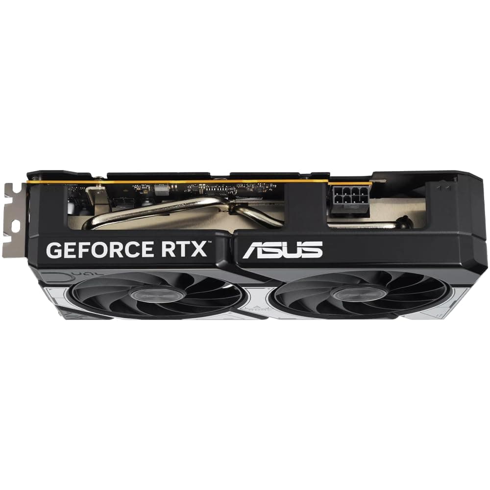 ASUS Dual NVIDIA GeForce RTX 5060 EVO OC Edition, 8 GB GDDR7 Grafikkarte, 128 Bit, PCIe 5.0, 2,5 Axial-Tech-Lüfter, 1 HDMI 2.1, 3 DisplayPort 2.1, GPU Tweak III, Schwarz, DUAL-RTX5060-O8G-EVO Bild 2