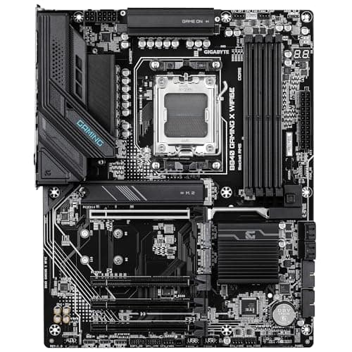 GIGABYTE B840 Gaming X WIFI6E Mainboard - AMD Ryzen 9000 Prozessoren, 12+2+2 Phasen VRM, bis zu 7600MHz DDR5(O.C), 2xPCIe 4.0 + 1xPCIe 3.0 M.2, Wi-Fi 6E, 2.5GbE LAN, USB 3.2 Gen 2 Bild 4