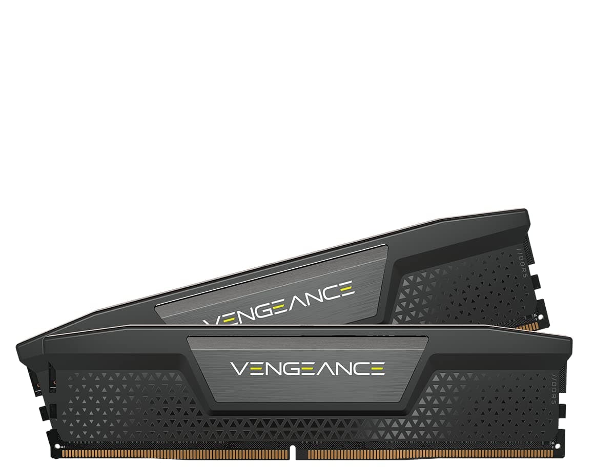 CORSAIR Vengeance DDR5 RAM 32GB (2x16GB) Bis zu 6000MHz CL38 Intel XMP iCUE Kompatibler Computerspeicher - Schwarz (CMK32GX5M2B6000C38) Bild 2