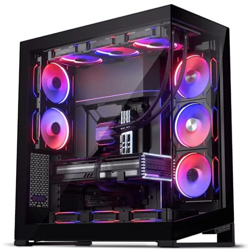 PHANTEKS NV-Series NV9 MK2 PC-Gehäuse, Big-Tower, EATX, DRGB, Tempered Glass - schwarz Bild 4