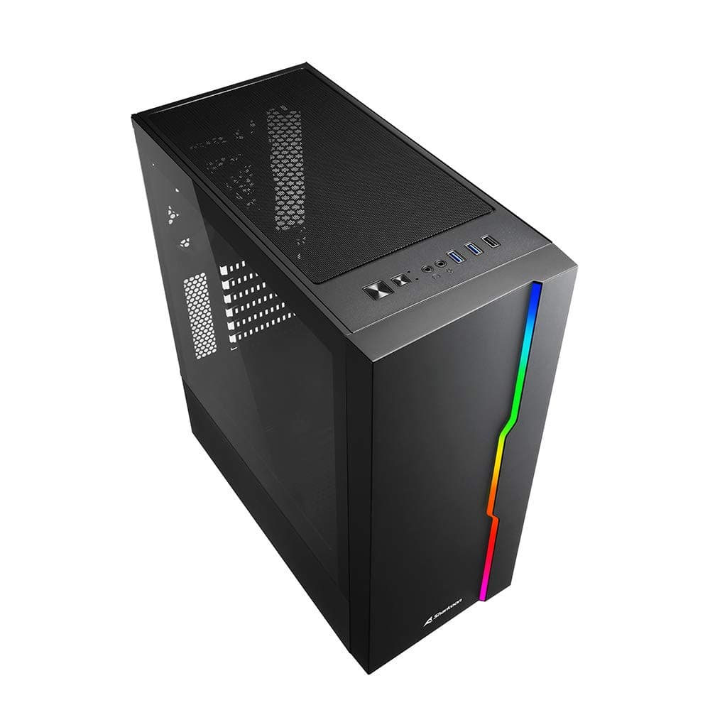 Sharkoon RGB Slider, PC Gehäuse schwarz Bild 5