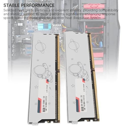 Hochdichte DDR4 RAM Stabile Leistung CL18-22-22-42 28800 25600 Speichermodul für Computerbegeisterte (DDR4 3600MHz 16 GB (2x8 GB)) DDR4 3600MHz 16 GB (2x8 GB) DDR4 3600MHz 16 GB (2x8 GB) Bild 8