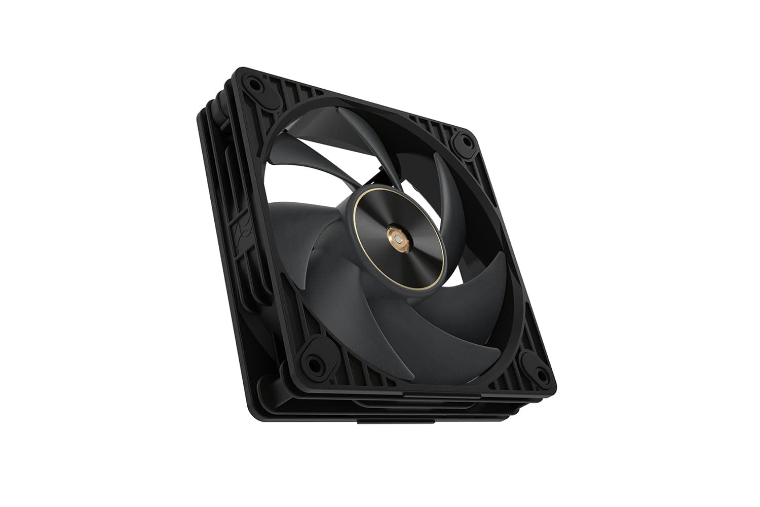 ASUS ProArt PF120 Triple Pack 120 mm PMW-Ventilatoren, hohe Leistung, 28-mm-Rahmen, LCP-Lüfter, leiser Betrieb, Präzisionstechnik, Kettenverbinder, Schwarz Bild 4