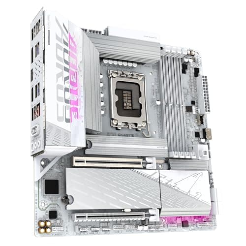GIGABYTE B860M AORUS Elite WF6E Ice Mainboard - Intel Core Ultra CPUs, 12+1+2+1 Phasen VRM, bis zu 9200MHz DDR5, 1xPCIe 5.0 + 2xPCIe 4.0 M.2, 2,5 GbE LAN, WiFi 6E, USB 4 Bild 6