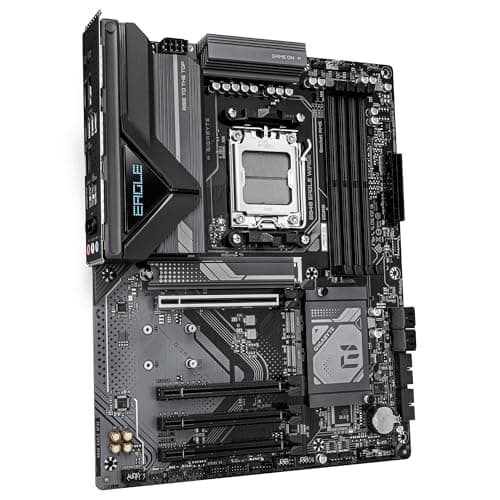 GIGABYTE B840 Eagle WIFI6E Mainboard - AMD Ryzen 9000 Prozessoren, 8+2+2 Phasen VRM, bis zu 8200MHz DDR5(O.C), 2xPCIe 4.0 + 1xPCIe 3.0 M.2, Wi-Fi 6E, 2.5GbE LAN, USB 3.2 Gen 2 Bild 6