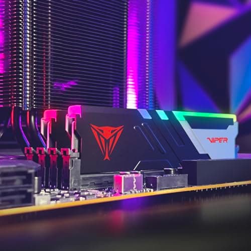 Patriot Viper Venom RGB DDR5 32GB (2 x 16GB) 6400MHz UDIMM Desktop Gaming Memory KIT - PVVR532G640C32K 6400Mhz 32GB (2 x 16GB) Bild 7