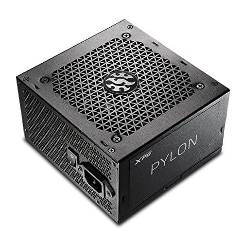 XPG Pylon 80 Plus Bronze ATX-Netzteil (leiser 120 mm FDB-Lüfter, japanischer Hauptkondensator, industrielle Schutzschaltungen, 750 Watt, EU, Schwarz) Bild 4