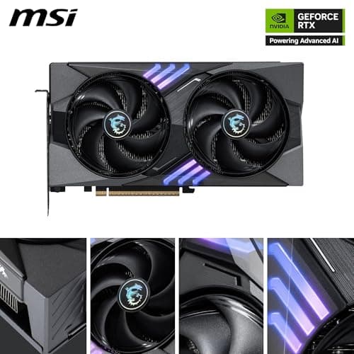 MSI GeForce RTX 5060 Ti 16G Gaming OC - 16GB GDDR7 (28Gbps/128-bit), PCIe 5, Boost: 2647 MHz, HDMI 2.1b, DisplayPort 2.1b Bild 4
