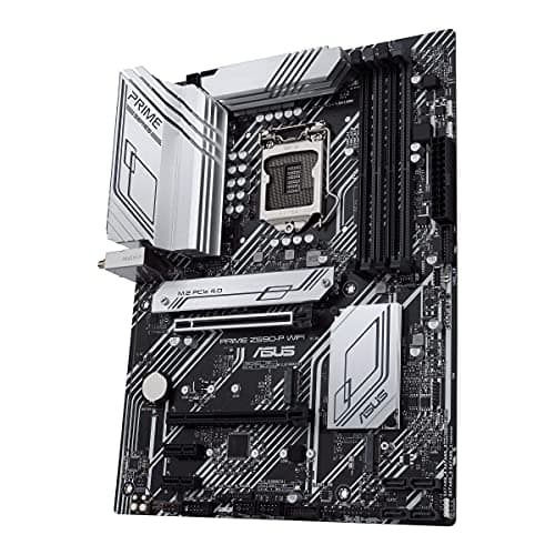 ASUS Prime Z590-P WiFi LGA 1200 (Intel 11./10th Gen) ATX Motherboard (PCIe 4.0, 10+1 Power Stages 3X M.2 WiFi 6, 2.5GB LAN, Frontpanel USB 3.2 Gen 2 USB Type-C , Thunderbolt 4 Unterstützt Aura Sync RGB) Bild 4