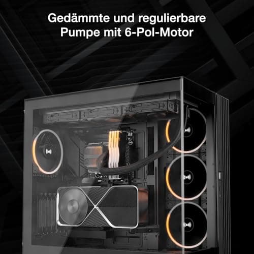 be quiet! Silent Loop 3 420mm Wasserkühlung, 3 Silent Wings 4 140mm PWM high-speed Lüfter, hochentwickelter Kühlblock, leistungsstarkes 3-Kammer-Pumpendesign, unglaublich hohe Kühlleistung Bild 8
