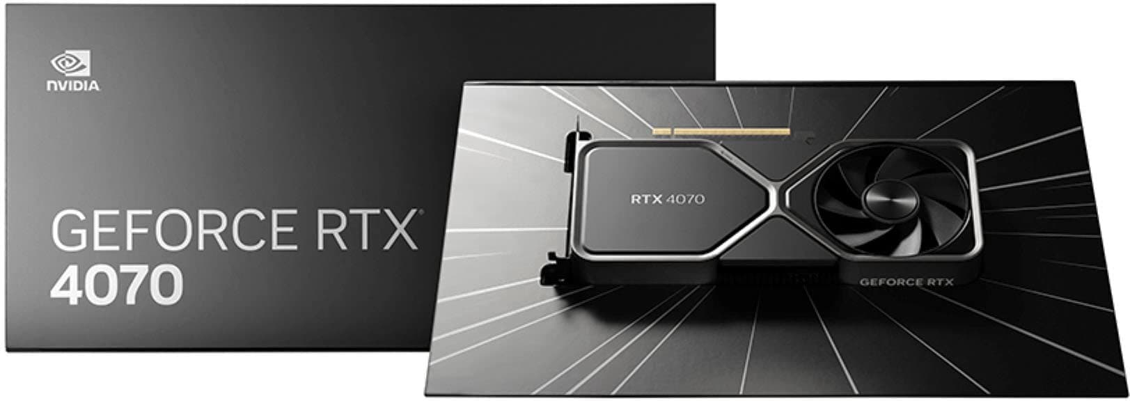 NVIDIA GeForce RTX 4070 Founder's Edition (FE) Grafikkarte, Titan und Schwarz, 900-1G141-2544-000 Bild 5