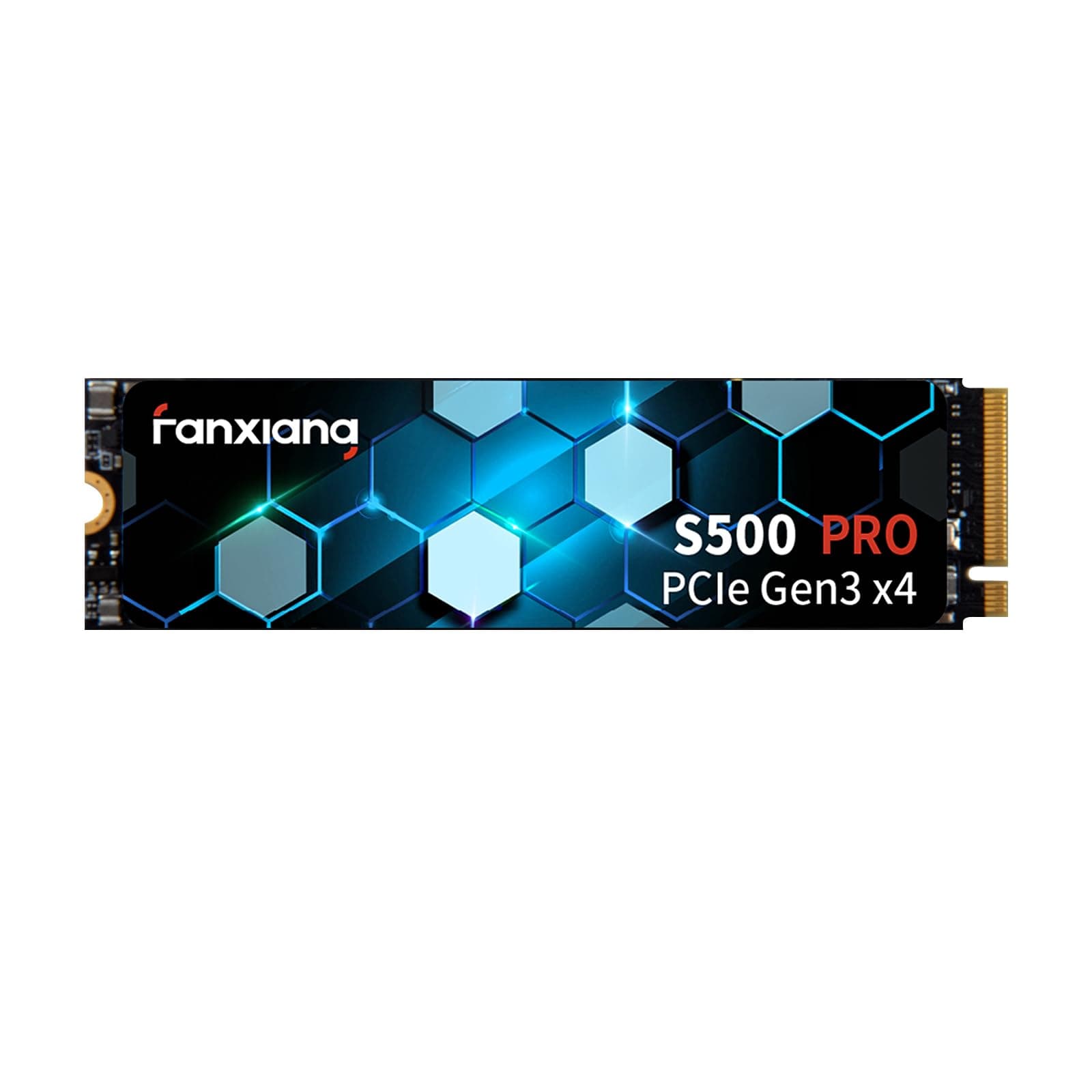 fanxiang M.2 SSD 512GB Interne NVMe SSD Festplatte PCIe 3.0, 3200MB/s Lesen, 1300MB/s Schreiben, SSD M.2 2280 mit SLC Cache, Kompatibel mit Laptop, Notebook und Desktop (S500Pro) Bild 2