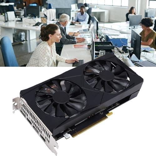 Sxhlseller Gaming Grafikkarte, 6 GB GDDR6, Diskrete Grafikkarte mit 192 Bit Dual Lüfter für 1080p 2K AAA Gaming, Unterstützt PCIe 3.0 X16 RTX 3060 Bild 8