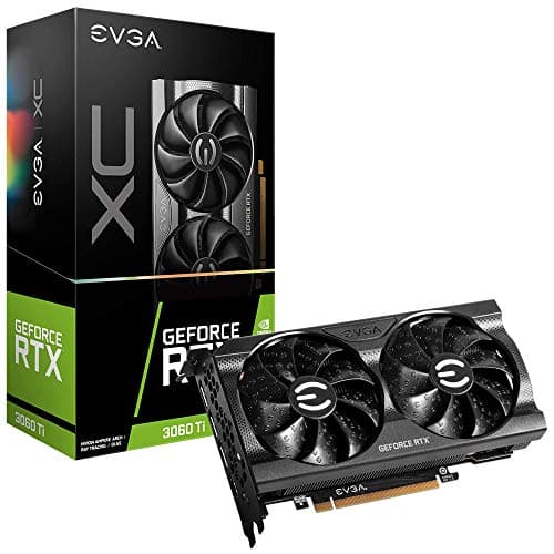 EVGA GeForce RTX 3060 Ti XC GAMING, 08G-P5-3663-KL, 8GB GDDR6, DualFan, Metal Backplate, LHR Bild 2