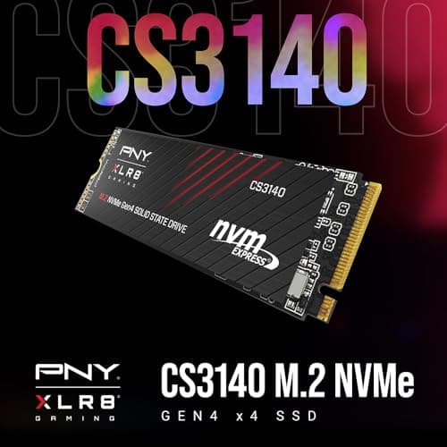 PNY XLR8 CS3140 4TB M.2 NVMe Gen4 x4 interne Solid State Drive (SSD) - M280CS3140-4TB-RB Bild 4
