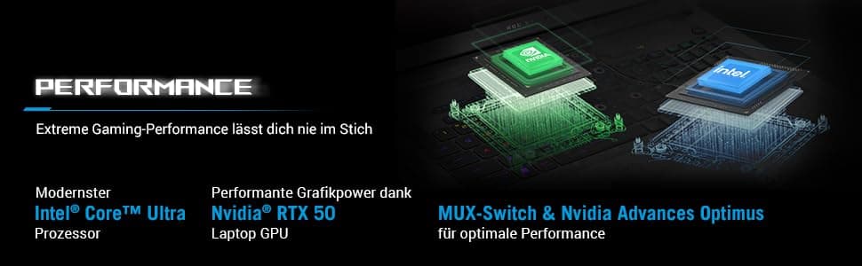 ASUS ROG Strix Scar 18 G835LX Laptop | 18" 2,5K WQXGA 240Hz/3ms 16:10 MiniLED Display | Intel Core Ultra 9 275HX | 64GB RAM | 2x2TB SSD | RTX 5090 | Win11 Pro | QWERTZ | Off Black | 3Monate GamePass Bild 7