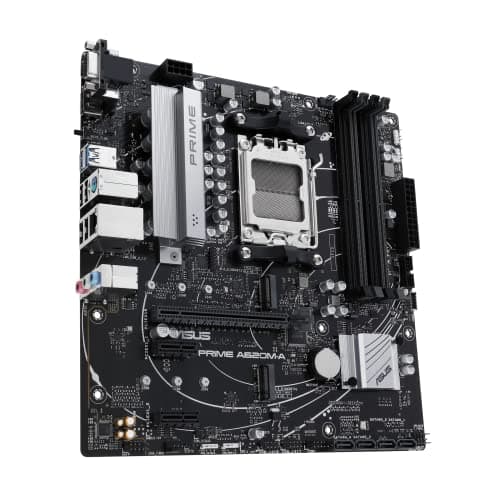 ASUS Prime A620M-A-CSM Mainboard Sockel AMD A620 (Ryzen 7000, Micro-ATX, DDR5 Speicher, PCIe 4.0, BIOS Flashback, USB 3.2 Gen 2, Aura Sync) Bild 6