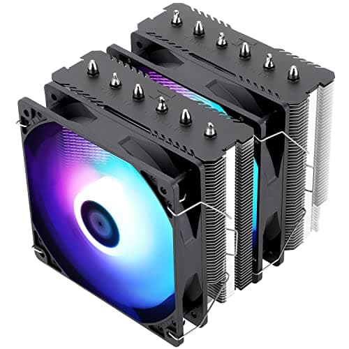 Thermalright TR Peerless Assassin 120 SE ARGB CPU-Luftkühler, 6 Heatpipes Kühler, Dual 120mm TL-C12C-S PWM Lüfter, Aluminium Kühlkörperabdeckung, AGHP, für AMD AM4/AM5 Intel 1700/115X/1200/1851