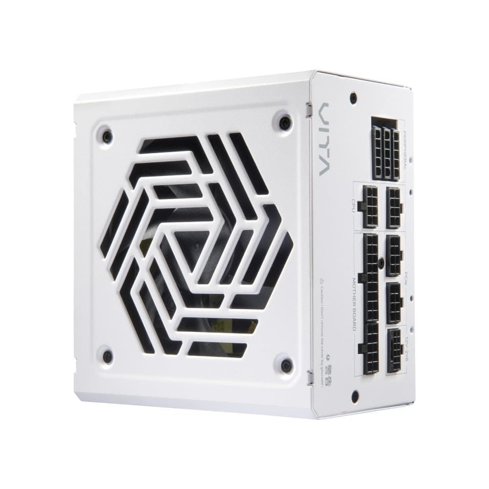 FSP VITA-1000GM PPA10A4013 PC-/Server-Netzteil ? 1000W ? ATX 3.1 ? 80 Plus Gold ? vollmodular ? 12V-2x6 ? wei?e Ausf?hrung Bild 3