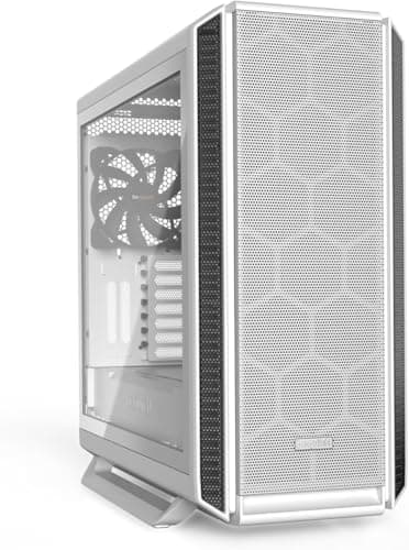 be quiet! Silent Base 802 Window White PC-Gehäuse, 3X Pure Wings 2 140mm, 2 austauschbare Top- und Frontcover, entkoppeltes Mainboardtray