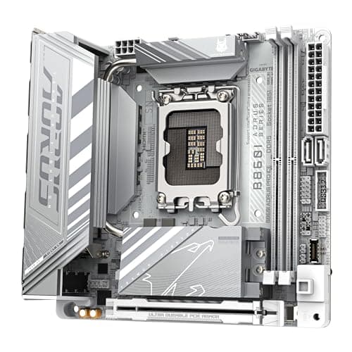 GIGABYTE B860I AORUS PRO Ice Mainboard - Intel Core Ultra CPUs, 8+1+2+1 Phasen VRM, bis zu 9200MHz DDR5, 1xPCIe 5.0 + 1xPCIe 4.0 M.2, 2,5 GbE LAN, WiFi 7, Thunderbolt 4 Bild 8