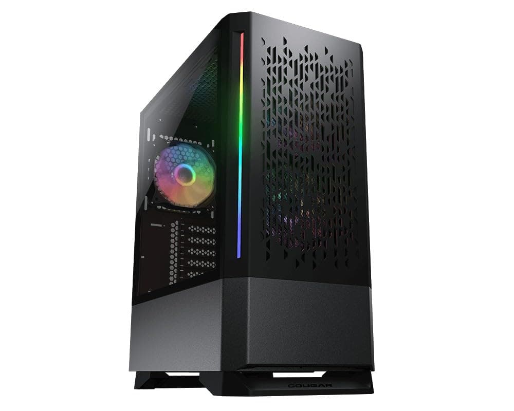 Cougar MX430 Air RGB Black Mid Tower Gehäuse (M-ITX/M-ATX/ATX) Bild 3