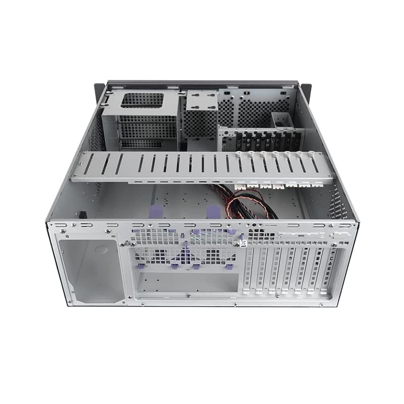 Chieftec 19 Zoll 4HE Rackgehäuse UNC-409S-B-OP ATX Bild 6