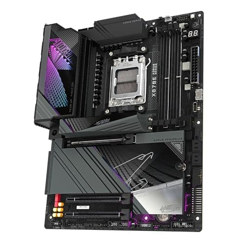 GIGABYTE X870E AORUS Master-Mainboard - Unterstützt AMD Ryzen 9000 CPUs, 16+2+2 Phasen Digital-VRM, bis zu 8600MHz DDR5 (OC), 3xPCIe 5.0, Wi-Fi 7, 5GbE LAN, USB 4 Bild 8