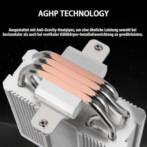 TR Assassin X 120R Digital ARGB Kühler für obere Abdeckung des digitalen Displays, TL-P12-S PWM Luftkühler, leise, unterstützt AM4/AM5, Intel LGA1851/1700/115X/1200 AX120R D ARGB WHITE Bild 4