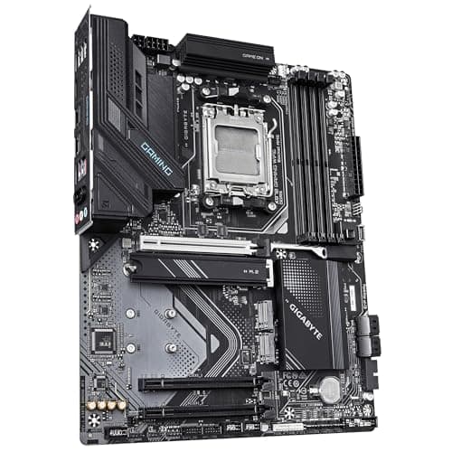 GIGABYTE X870 Gaming WIFI6 Motherboard - Unterstützt AMD Ryzen 9000 CPUs, 8+2+2 Phasen VRM, bis zu 8000MHz DDR5 (OC), 1x PCIe 5.0, Wi-Fi 6, 2.5GbE LAN, USB 4 Bild 6